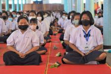 โรงเรียนเทศบาลวัดบุญญาวาส จัดกิจกรรมแห่เทียนจำนำพรรษา ประจำปี 2565