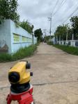 ออกสำรวจพื้นที่เพื่อทำท่อระบายน้ำ/รางยู บริเวณถนนบ้านทุ่ง-บัวคูณ