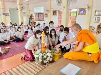 กองสวัสดิการสังคมและกองคลัง เทศบาลนครแม่สอดร่วมถวายเทียนจำนำพรรษา ณ วัดสุนทรีกาวาส เนื่องด้วยวันสำคัญทางพระพุทธศาสนา