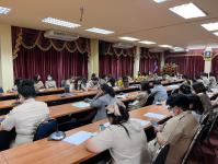 การประชุมซักซ้อมแนวทางการปฏิบัติงานด้านงานการเงินและบัญชี และธุรการ สถานศึกษาในสังกัดเทศบาลนครแม่สอด