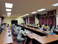 การประชุมซักซ้อมแนวทางการปฏิบัติงานด้านงานการเงินและบัญชี และธุรการ สถานศึกษาในสังกัดเทศบาลนครแม่สอด