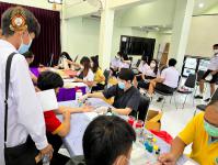 โรงเรียนกีฬาเทศบาลนครแม่สอดเข้าร่วม "โครงการอาสาทำดีบริจาคโลหิต” เนื่องในวันเฉลิมพระชนมพรรษา 70 พรรษา พระบาทสมเด็จพระปรเมนทรรามาธิบดีศรีสินทรมหาวชิราลงกรณ์พระวชิรเกล้าเจ้าอยู่หัว 28