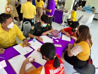 โรงเรียนกีฬาเทศบาลนครแม่สอดเข้าร่วม "โครงการอาสาทำดีบริจาคโลหิต” เนื่องในวันเฉลิมพระชนมพรรษา 70 พรรษา พระบาทสมเด็จพระปรเมนทรรามาธิบดีศรีสินทรมหาวชิราลงกรณ์พระวชิรเกล้าเจ้าอยู่หัว 28