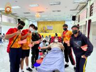 โรงเรียนกีฬาเทศบาลนครแม่สอดเข้าร่วม "โครงการอาสาทำดีบริจาคโลหิต” เนื่องในวันเฉลิมพระชนมพรรษา 70 พรรษา พระบาทสมเด็จพระปรเมนทรรามาธิบดีศรีสินทรมหาวชิราลงกรณ์พระวชิรเกล้าเจ้าอยู่หัว 28