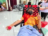 โรงเรียนกีฬาเทศบาลนครแม่สอดเข้าร่วม "โครงการอาสาทำดีบริจาคโลหิต” เนื่องในวันเฉลิมพระชนมพรรษา 70 พรรษา พระบาทสมเด็จพระปรเมนทรรามาธิบดีศรีสินทรมหาวชิราลงกรณ์พระวชิรเกล้าเจ้าอยู่หัว 28