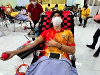 โรงเรียนกีฬาเทศบาลนครแม่สอดเข้าร่วม "โครงการอาสาทำดีบริจาคโลหิต” เนื่องในวันเฉลิมพระชนมพรรษา 70 พรรษา พระบาทสมเด็จพระปรเมนทรรามาธิบดีศรีสินทรมหาวชิราลงกรณ์พระวชิรเกล้าเจ้าอยู่หัว 28