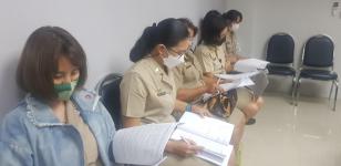 การประชุมคณะกรรมการนิเทศ ติดตามตรวจสอบและประเมินคุณภาพการศึกษาระดับการศึกษาขั้นพื้นฐานของสถานศึกษาในสังกัดเทศบาลนครแม่สอด ประจำปี 2565