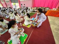 กองการศึกษาเทศบาลนครแม่สอด โดยโรงเรียนเทศบาลวัดดอนแก้ว จัดกิจกรรมโครงการพัฒนาผู้เรียนกลุ่มสาระสังคมศึกษาศาสนาและวัฒนธรรม ค่ายคุณธรรมจริยธรรม ประจำปีการศึกษา 2565