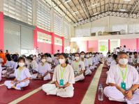 กองการศึกษาเทศบาลนครแม่สอด โดยโรงเรียนเทศบาลวัดดอนแก้ว จัดกิจกรรมโครงการพัฒนาผู้เรียนกลุ่มสาระสังคมศึกษาศาสนาและวัฒนธรรม ค่ายคุณธรรมจริยธรรม ประจำปีการศึกษา 2565