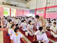 กองการศึกษาเทศบาลนครแม่สอด โดยโรงเรียนเทศบาลวัดดอนแก้ว จัดกิจกรรมโครงการพัฒนาผู้เรียนกลุ่มสาระสังคมศึกษาศาสนาและวัฒนธรรม ค่ายคุณธรรมจริยธรรม ประจำปีการศึกษา 2565