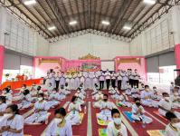 กองการศึกษาเทศบาลนครแม่สอด โดยโรงเรียนเทศบาลวัดดอนแก้ว จัดกิจกรรมโครงการพัฒนาผู้เรียนกลุ่มสาระสังคมศึกษาศาสนาและวัฒนธรรม ค่ายคุณธรรมจริยธรรม ประจำปีการศึกษา 2565