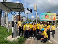 พนักงานเจ้าหน้าที่กองการศึกษา ร่วมกิจกรรมจิตอาสาบำเพ็ญสาธารณประโยชน์ เนื่องในวันเฉลิมพระชนมพรรษาพระบาทสมเด็จพระเจ้าอยู่หัว