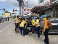 พนักงานเจ้าหน้าที่กองการศึกษา ร่วมกิจกรรมจิตอาสาบำเพ็ญสาธารณประโยชน์ เนื่องในวันเฉลิมพระชนมพรรษาพระบาทสมเด็จพระเจ้าอยู่หัว