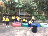 ศูนย์พัฒนาเด็กเล็กวัดอรัญญเขตร่วมกันทำกิจกรรมจิตอาสา “เราทำความดีด้วยหัวใจ” บำเพ็ญสาธารณประโยชน์ เพื่อถวายเป็นพระราชกุศลแด่พระบาทสมเด็จพระเจ้าอยู่หัว