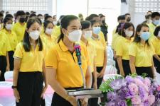 โรงเรียนเทศบาลเฉลิมพระเกียรติ ฯ จัดพิธีวันเฉลิมพระชนมพรรษาพระบาทสมเด็จพระเจ้าอยู่หัวฯ รัชกาลที่ ๑๐