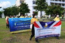 โรงเรียนเทศบาลเฉลิมพระเกียรติฯ กิจกรรมนักเรียนรณรงค์ป้องกันภัยโรคไข้เลือดออกและกิจกรรมป้องกันยาเสพติดในสถานศึกษาและชุมชน