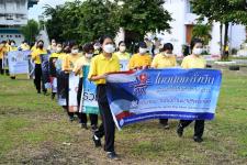 โรงเรียนเทศบาลเฉลิมพระเกียรติฯ กิจกรรมนักเรียนรณรงค์ป้องกันภัยโรคไข้เลือดออกและกิจกรรมป้องกันยาเสพติดในสถานศึกษาและชุมชน