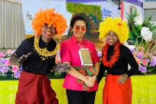 โรงเรียนเทศบาลเฉลิมพระเกียรติสมเด็จพระเทพรัตนราชสุดา ฯ สยามบรมราชกุมารี จัดกิจกรรมเนื่องในวันวันภาษาไทยแห่งชาติ ประจำปี 2565