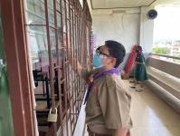 โรงเรียนเทศบาลวัดมณีไพรสณฑ์จัดกิจกรรมจิตอาสาบำเพ็ญสาธารณประโยชน์ “ เราทำความดีด้วยหัวใจ “ 