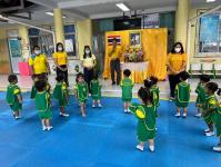 ศูนย์พัฒนาเด็กเล็กโรงเรียนเทศบาลวัดมณีไพรสณฑ์จัดกิจกรรมหนูน้อยจิตอาสาบำเพ็ญสาธารณประโยชน์