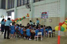 โรงเรียนเทศบาลวัดชุมพลคีรี จัดโครงการกิจกรรมเข้าค่ายศิลปะ ดนตรีสำหรับเด็กปฐมวัย ประจำปีการศึกษา 2565