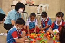 โรงเรียนเทศบาลวัดชุมพลคีรี จัดโครงการกิจกรรมเข้าค่ายศิลปะ ดนตรีสำหรับเด็กปฐมวัย ประจำปีการศึกษา 2565