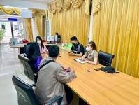 เจ้าหน้าที่ศูนย์คุ้มครองคนไร้ที่พึ่งจังหวัดตาก เข้าพบประชุมร่วมกับงานสังคมสงเคราะห์ เพื่อหารือแนวทางการจัดประชุมแนวทางดำเนินงานคุ้มครองคนขอทาน