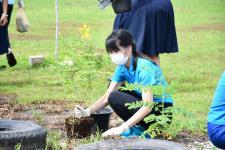 โรงเรียนเทศบาลเฉลิมพระเกียรติฯ ร่วมปลูกต้นไม้ เนื่องในวโรกาสวันเฉลิมพระชนมพรรษาสมเด็จพระนางเจ้าสิริกิติ์พระบรมราชินีนาถ พระบรมราชชนนีพันปีหลวง