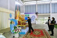 พิธีถวายพระพรชัยมงคล เนื่องในวโรกาส วันเฉลิมพระชนมพรรษาสมเด็จพระนางเจ้าสิริกิติ์พระบรมราชินีนาถ พระบรมราชชนนีพันปีหลวง ประจำปี 2565 โรงเรียนเทศบาลเฉลิมพระเกียรติสมเด็จพระเทพรัตนราชสุดาฯ สยามบรมราชกุมารี