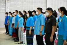 พิธีถวายพระพรชัยมงคล เนื่องในวโรกาส วันเฉลิมพระชนมพรรษาสมเด็จพระนางเจ้าสิริกิติ์พระบรมราชินีนาถ พระบรมราชชนนีพันปีหลวง ประจำปี 2565 โรงเรียนเทศบาลเฉลิมพระเกียรติสมเด็จพระเทพรัตนราชสุดาฯ สยามบรมราชกุมารี