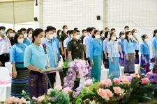 พิธีถวายพระพรชัยมงคล เนื่องในวโรกาส วันเฉลิมพระชนมพรรษาสมเด็จพระนางเจ้าสิริกิติ์พระบรมราชินีนาถ พระบรมราชชนนีพันปีหลวง ประจำปี 2565 โรงเรียนเทศบาลเฉลิมพระเกียรติสมเด็จพระเทพรัตนราชสุดาฯ สยามบรมราชกุมารี