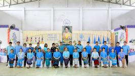 พิธีถวายพระพรชัยมงคล เนื่องในวโรกาส วันเฉลิมพระชนมพรรษาสมเด็จพระนางเจ้าสิริกิติ์พระบรมราชินีนาถ พระบรมราชชนนีพันปีหลวง ประจำปี 2565 โรงเรียนเทศบาลเฉลิมพระเกียรติสมเด็จพระเทพรัตนราชสุดาฯ สยามบรมราชกุมารี