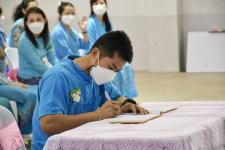 พิธีถวายพระพรชัยมงคล เนื่องในวโรกาส วันเฉลิมพระชนมพรรษาสมเด็จพระนางเจ้าสิริกิติ์พระบรมราชินีนาถ พระบรมราชชนนีพันปีหลวง ประจำปี 2565 โรงเรียนเทศบาลเฉลิมพระเกียรติสมเด็จพระเทพรัตนราชสุดาฯ สยามบรมราชกุมารี