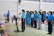 พิธีถวายพระพรชัยมงคล เนื่องในวโรกาส วันเฉลิมพระชนมพรรษาสมเด็จพระนางเจ้าสิริกิติ์พระบรมราชินีนาถ พระบรมราชชนนีพันปีหลวง ประจำปี 2565 โรงเรียนเทศบาลเฉลิมพระเกียรติสมเด็จพระเทพรัตนราชสุดาฯ สยามบรมราชกุมารี