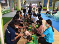 ศูนย์พัฒนาเด็กเล็กวัดมณีไพรสณฑ์ เข้าร่วมกิจกรรมพัฒนาศักยภาพเครือข่ายผู้สูงอายุในชุมชน เพื่อส่งเสริมการดูแลหญิงตั้งครรภ์และพัฒนาเด็กไทย ประจำปี 25650