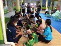 ศูนย์พัฒนาเด็กเล็กวัดมณีไพรสณฑ์ เข้าร่วมกิจกรรมพัฒนาศักยภาพเครือข่ายผู้สูงอายุในชุมชน เพื่อส่งเสริมการดูแลหญิงตั้งครรภ์และพัฒนาเด็กไทย ประจำปี 25650