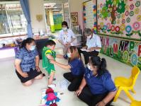 ศูนย์พัฒนาเด็กเล็กวัดมณีไพรสณฑ์ เข้าร่วมกิจกรรมพัฒนาศักยภาพเครือข่ายผู้สูงอายุในชุมชน เพื่อส่งเสริมการดูแลหญิงตั้งครรภ์และพัฒนาเด็กไทย ประจำปี 25650