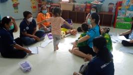 ศูนย์พัฒนาเด็กเล็กวัดมณีไพรสณฑ์ เข้าร่วมกิจกรรมพัฒนาศักยภาพเครือข่ายผู้สูงอายุในชุมชน เพื่อส่งเสริมการดูแลหญิงตั้งครรภ์และพัฒนาเด็กไทย ประจำปี 25650