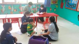 ศูนย์พัฒนาเด็กเล็กวัดมณีไพรสณฑ์ เข้าร่วมกิจกรรมพัฒนาศักยภาพเครือข่ายผู้สูงอายุในชุมชน เพื่อส่งเสริมการดูแลหญิงตั้งครรภ์และพัฒนาเด็กไทย ประจำปี 25650