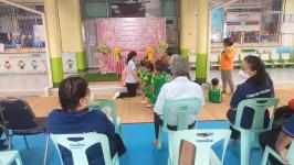 ศูนย์พัฒนาเด็กเล็กวัดมณีไพรสณฑ์ เข้าร่วมกิจกรรมพัฒนาศักยภาพเครือข่ายผู้สูงอายุในชุมชน เพื่อส่งเสริมการดูแลหญิงตั้งครรภ์และพัฒนาเด็กไทย ประจำปี 25650