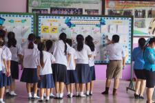 โรงเรียนเทศบาลวัดบุญญาวาส ได้จัดพิธีถวายราชสดุดีเฉลิมพระเกียรติสมเด็จพระนางเจ้าสิริกิติ์พระบรมราชินีนาถ พระบรมราชชนนีพันปีหลวง เนื่องในโอกาสวันเฉลิมพระชนมพรรษา 90 พรรษา