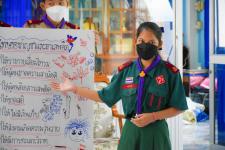 โรงเรียนเทศบาลวัดดอนแก้ว ร่วมกับชมรมพุทธศาสตร์สากล จัดกิจกรรมรณรงค์ต้านสิ่งเสพติดและการใช้กัญชาในสถานศึกษา