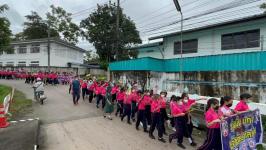 โรงเรียนเทศบาลวัดดอนแก้ว ร่วมกับชมรมพุทธศาสตร์สากล จัดกิจกรรมรณรงค์ต้านสิ่งเสพติดและการใช้กัญชาในสถานศึกษา