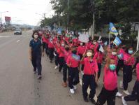 โรงเรียนเทศบาลวัดดอนแก้ว ร่วมกับชมรมพุทธศาสตร์สากล จัดกิจกรรมรณรงค์ต้านสิ่งเสพติดและการใช้กัญชาในสถานศึกษา