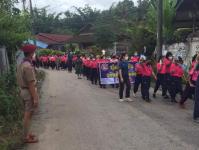 โรงเรียนเทศบาลวัดดอนแก้ว ร่วมกับชมรมพุทธศาสตร์สากล จัดกิจกรรมรณรงค์ต้านสิ่งเสพติดและการใช้กัญชาในสถานศึกษา