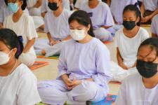 โรงเรียนเทศบาลวัดดอนแก้ว ร่วมกับชมรมพุทธศาสตร์สากล จัดกิจกรรมรณรงค์ต้านสิ่งเสพติดและการใช้กัญชาในสถานศึกษา