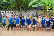 โรงเรียนเทศบาลวัดดอนแก้ว ร่วมกับชมรมพุทธศาสตร์สากล จัดกิจกรรมรณรงค์ต้านสิ่งเสพติดและการใช้กัญชาในสถานศึกษา