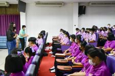 มหาวิทยาลัยราชภัฏพิบูลสงคราม จังหวัดพิษณุโลก แนะแนวการศึกษาต่อแก่นักเรียนโรงเรียนเทศบาลเฉลิมพระเกียรติสมเด็จพระเทพรัตนราชสุดาฯ สยามบรมราชกุมารี