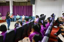 มหาวิทยาลัยราชภัฏพิบูลสงคราม จังหวัดพิษณุโลก แนะแนวการศึกษาต่อแก่นักเรียนโรงเรียนเทศบาลเฉลิมพระเกียรติสมเด็จพระเทพรัตนราชสุดาฯ สยามบรมราชกุมารี