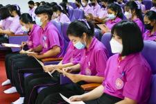 มหาวิทยาลัยราชภัฏพิบูลสงคราม จังหวัดพิษณุโลก แนะแนวการศึกษาต่อแก่นักเรียนโรงเรียนเทศบาลเฉลิมพระเกียรติสมเด็จพระเทพรัตนราชสุดาฯ สยามบรมราชกุมารี